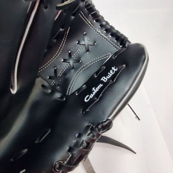 Vintage Detroit Tigers Coca-Cola Kroger Custom Built Black Baseball Glove 2605 - Picture 9 of 14